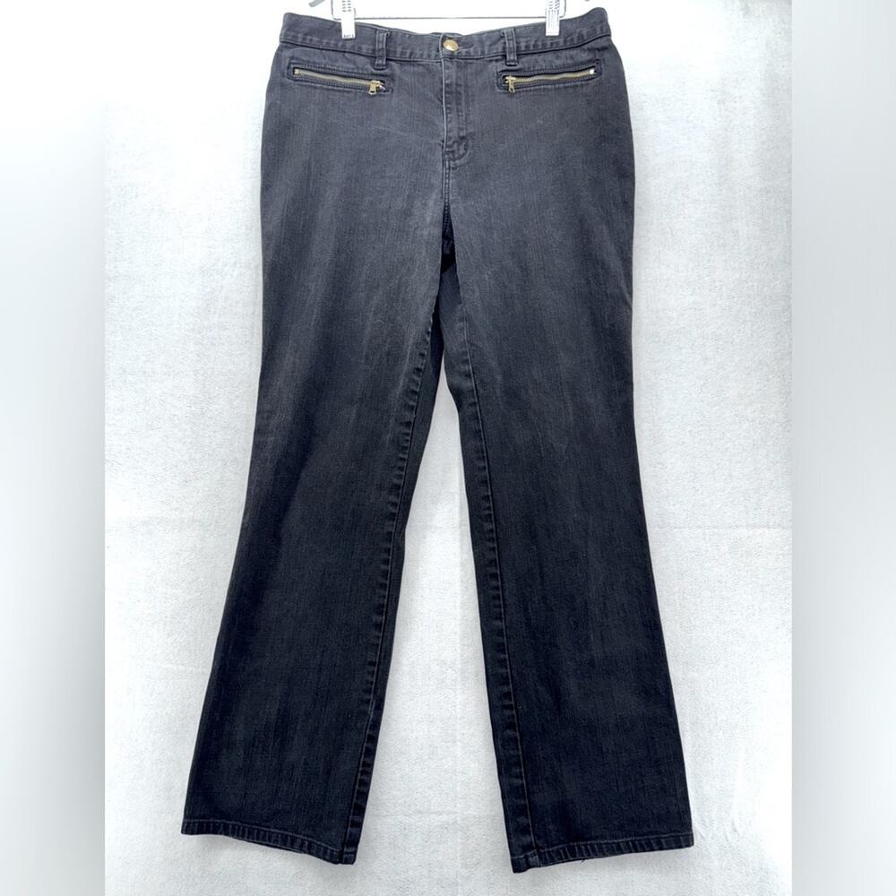 Lauren Ralph Lauren Women’s Trouser Stretch Jeans Soft Black size 14